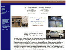 Tablet Screenshot of allcountydriving.com